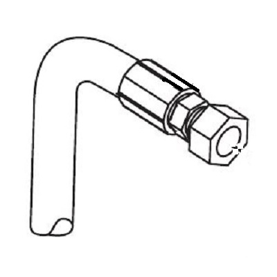 Titan 0290335 Hose Assembly, hydraulic pressure