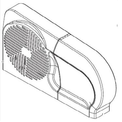 Titan 0290628A Belt Guard Weldment, pkg