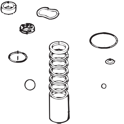 Titan 0294904 Fluid Section Packing Kit