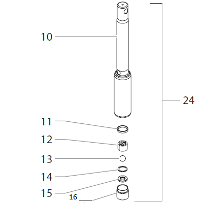 SprayTech 0509148A Piston Assembly