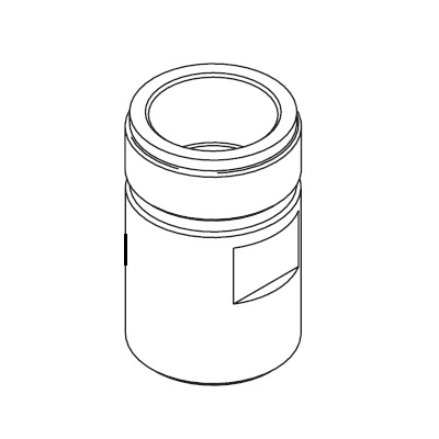 Titan 0509593 Foot Valve Housing