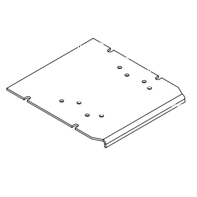 Titan 0537250 Mounting plate