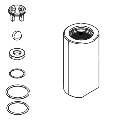 Titan 0537253A Foot valve assembly