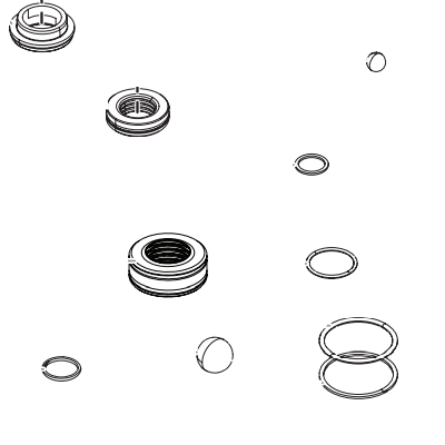 Titan 0558785 Fluid Section Repacking Kit