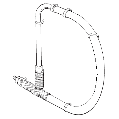 Titan 103-830 Hose Assembly W/Catcher