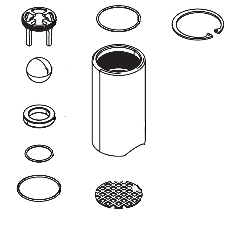 Titan 451-133A Foot Valve Assembly