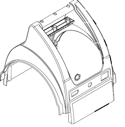 Titan 0524531A Upper housing