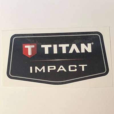 Titan 0532743 Front Cover Label