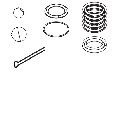 Titan 0533937 Fluid pump repair Kit