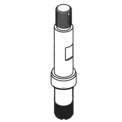 Titan 779-014 caster shaft