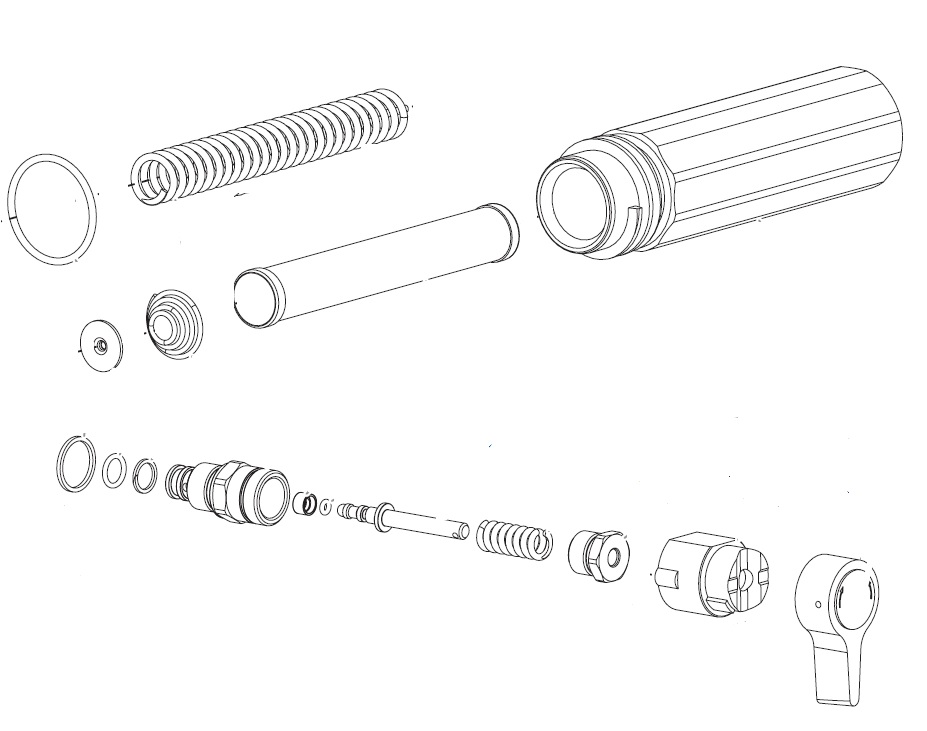 Titan 800-458 Fluid Section High Rider